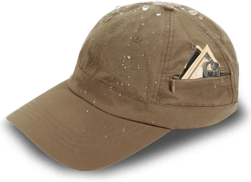Miniatura 21 de Gorra de béisbol impermeable para hombre, sombrero de lluvia plegable para correr al aire libre, sombrero de pesca solar