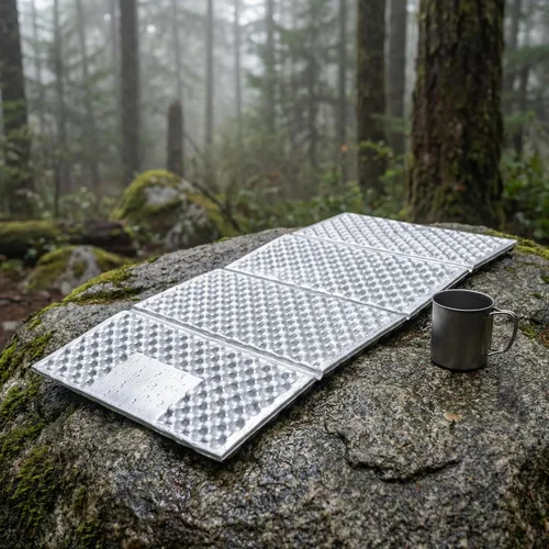 Miniatura 6 de Almohadilla plegable para acampar - Almohadilla de asiento de espuma para mochileros