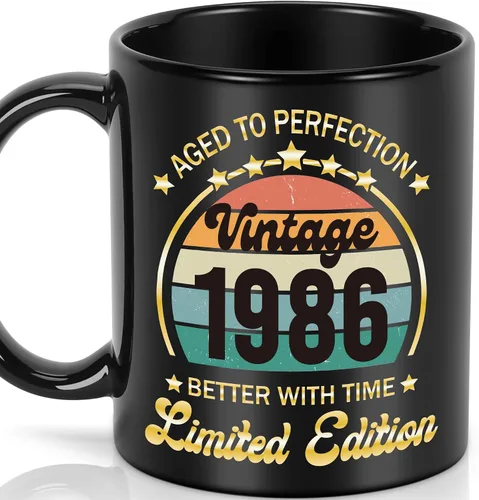 Miniatura 31 de LEJIAJINW Regalos de 80 cumpleaños para hombres y mujeres – Regalos para mujer de 80 años de edad, regalo de cumpleaños 80 para él – Taza de café