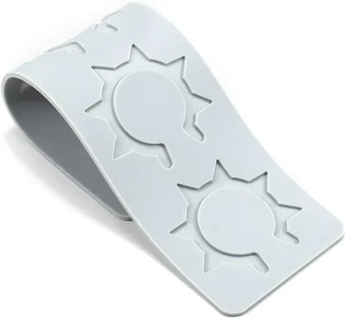 Miniatura 3 de Moldes de silicona 3D de hojas huecas para chocolate, molde de panal, abeja, caramelo, patrón de flores, molde para fondant, decoración de tartas