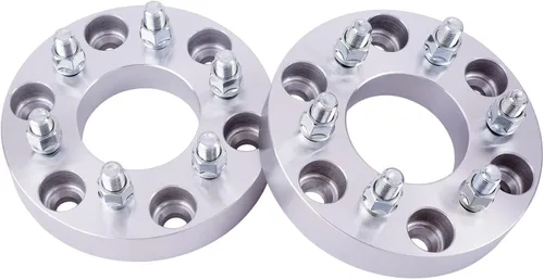 Miniatura 14 de 2 unidades de adaptadores de rueda 6x135 a 6x5.5 de 1 pulgada con pernos 14x2 compatibles con Ford 6 Lug 6x135 a 6x139.7 para 2004-2014 F150