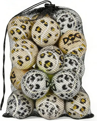 Miniatura 10 de INSUM Pelotas Chirriantes para Perros - Pelotas de Tenis Chirriantes para Perros, Amarillo Mediano - 6.35 cm, 20