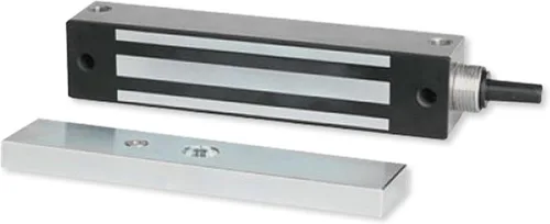 Seco-Larm E-946FC-600Q Cerradura electromagnética de puerta, fuerza de sujeción de 600 libras, montaje en cara o superficie para aplicaciones en