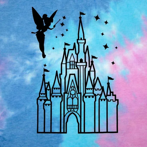 Miniatura 5 de Camisa Mágica para Mujer, Playera del Reino Mágico, Playera de Vacaciones Familiares, Camiseta del Castillo, Cree en la Magia, Tops para Viaje