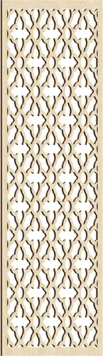 Miniatura 8 de Madison Paneles de pared decorativos de madera con calado, 9 3/8 pulgadas de ancho x 24 3/8 pulgadas de alto x 3/8 de alto, roble rojo rojo (Red Oak)