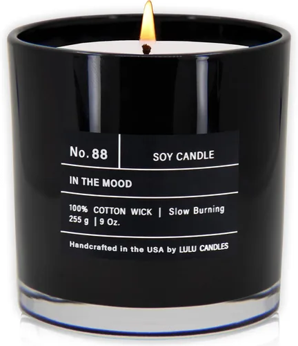 Miniatura 54 de Lulu Candles Sweet Pea, Jasmine & Apple Vela perfumada en tarro de soja de lujo Vertida a mano en los Estados Unidos Altamente perfumada