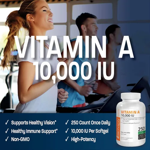 Miniatura 7 de Bronson Complejo de vitamina B Super B de liberación lenta sostenida + vitamina A 10,000 UI Fórmula premium sin OMG