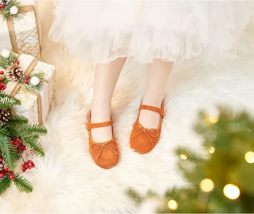 Miniatura 2 de Felix & Flora Zapatos de vestir para niña de las flores, zapatos planos de ballet para niñas, para fiestas, escuela, boda
