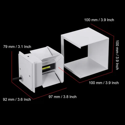 Miniatura 7 de Kawell Aplique de pared LED moderno de 12 W, ángulo de haz ajustable, impermeable, IP65, luz de pared de aluminio para interiores y exteriores
