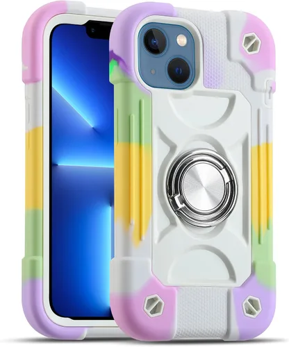 Miniatura 66 de MARKILL Compatible con iPhone Se3/iPhone Se2, Funda para iPhone 6/6S, Funda para iPhone 7/iPhone 8 de 4.7 Pulgadas con Soporte Anular, Funda