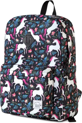 Miniatura 30 de VASCHY - Mochilas para uso diario de mujer, verde, Mediana