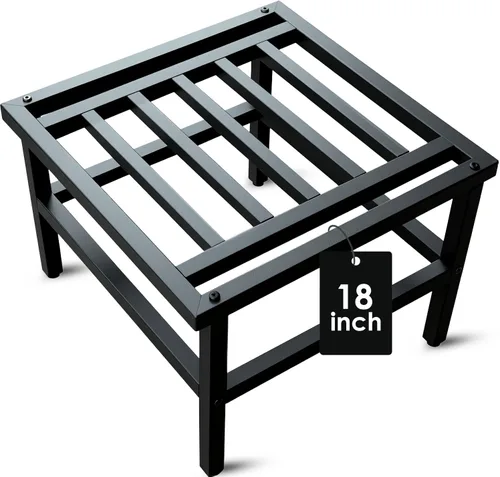Miniatura 11 de Soporte para plantas para interiores y exteriores, soporte de metal para plantas de 13 pulgadas, soportes de pedestal de hierro forjado resistentes