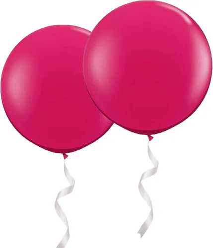 Miniatura 18 de Globos redondos gigantes de 24 pulgadas, paquete de 10 globos de látex negro para sesiones de fotos, bodas, baby shower, decoraciones de fiesta
