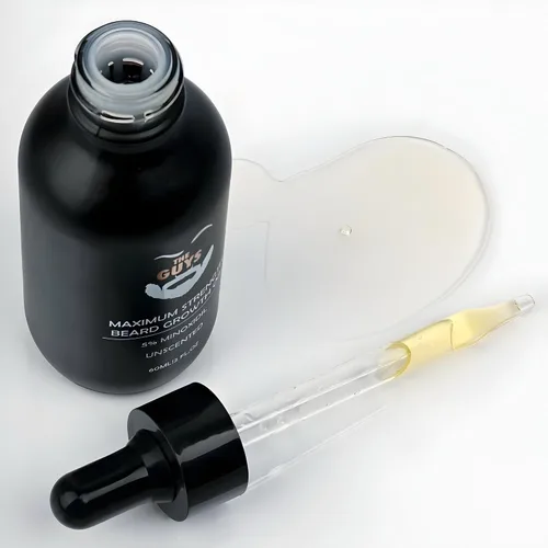 Miniatura 4 de Aceite de crecimiento de barba de minoxidil al 5%, 2 onzas