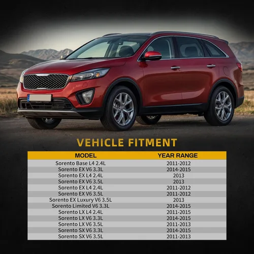 Miniatura 2 de DWVO Radiador compatible con Hyundai Santa Fe 2010 2011 2012 2013 2014 2015 2016 2017 2018 2013-2019 Santa Fe XL 2011-2015 Kia Sorento 2.4L 3.3L 3.5L