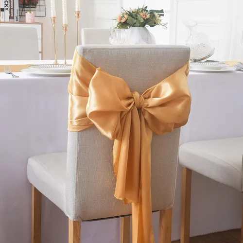 Miniatura 6 de Paquete de 6 caminos de mesa de satén, 12 x 108 pulgadas para fiestas, bodas, cumpleaños, banquetes, compromisos de graduación, Navidad, decoración