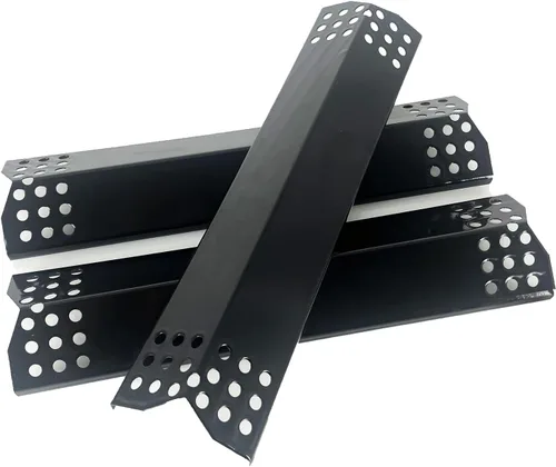 Miniatura 4 de Parts DP129 (paquete de 3) escudo térmico de acero porcelánico/placas térmicas de repuesto para Sunbeam, Nexgrill, Grill Master, Charbroil, Kitchen