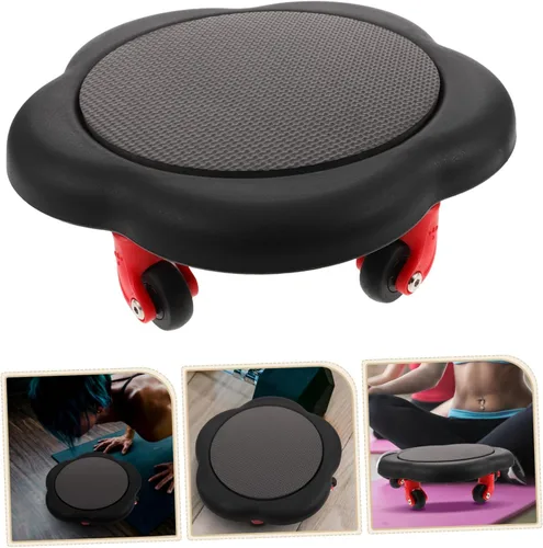 Miniatura 8 de Yardwe Discos de entrenamiento de diseño de cinco ruedas para ejercicios abdominales, equipo de entrenamiento de fuerza para entrenamiento portátil