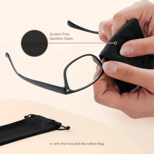 Miniatura 4 de TruVision 9505HP Reading Glasses - 1, 2, 3 Pack for Men & Women 9505 2 negro