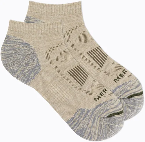 Miniatura 2 de Merrell Calcetines de lana acolchada zonificada para hombre y mujer, 1 par, soporte de arco transpirable