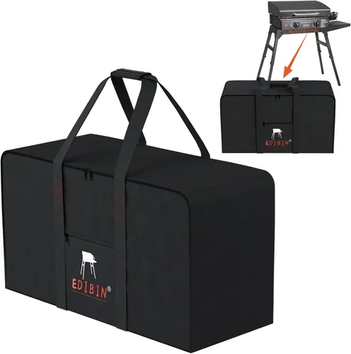 Miniatura 13 de Bolsa de Transporte para Plancha de 17 Pulgadas Compatible con Plancha de Mesa Blackstone 1814 de 17 pulgadas con Tapa, Compatible Exclusivamente