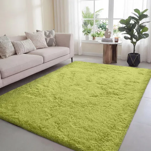 Miniatura 11 de Poboton Alfombras de área lavables a máquina de 8 x 10 pies para sala de estar, dormitorio, alfombra suave y esponjosa, alfombra de suelo