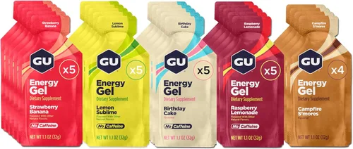 Miniatura 28 de GU Energy Original Sports Nutrition Gel Energético, Vegano, Sin Gluten, Kosher y Sin Lácteos, Energía Portátil para Cualquier Entrenamiento, 24