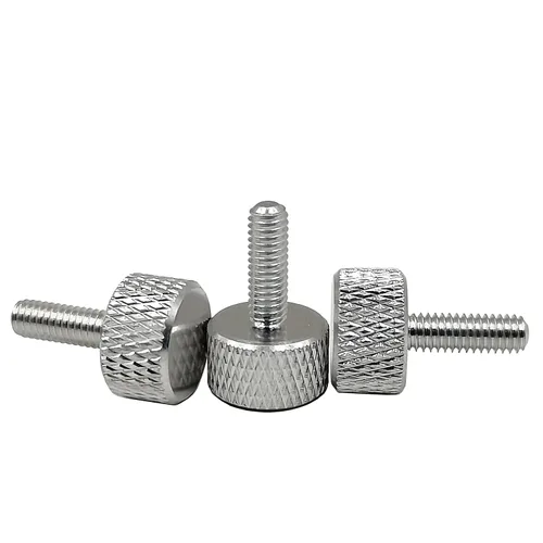 Miniatura 11 de Tornillos moleteados de aluminio M4, multicolor, 20 piezas (M4 x 0.236 in, negro)