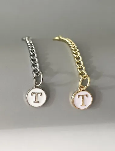 Miniatura 4 de Stanley Cup - 2 piezas de accesorios de letras con nombre de identificación inicial con mango personalizado para vaso Stanley
