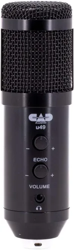 Miniatura 6 de CAD Audio Micrófono de estudio de dirección lateral de gran formato USB U29