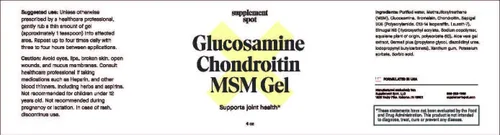 Miniatura 9 de Gel MSM de glucosamina condroitina (4 onzas), con glucosamina, condroitina, MSM y bromelina para apoyar la salud de las articulaciones, para mujeres