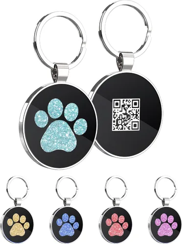Miniatura 17 de Etiquetas de perro QR personalizadas para mascotas, etiquetas de identificación de código QR, etiquetas de identificación de mascotas inteligentes