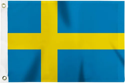 Miniatura 11 de Bandera de las Bahamas de 12 x 18 pulgadas para barco, banderas de colores vivos del Caribe Bahameño con 2 ojales de latón, banderas pequeñas