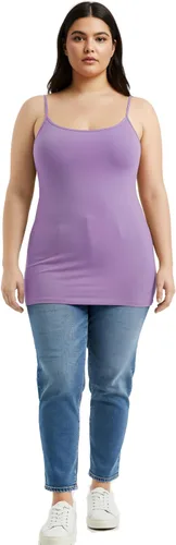 Miniatura 403 de Emmalise Camisola larga casual básica para mujer, con tirantes ajustables, top en capas