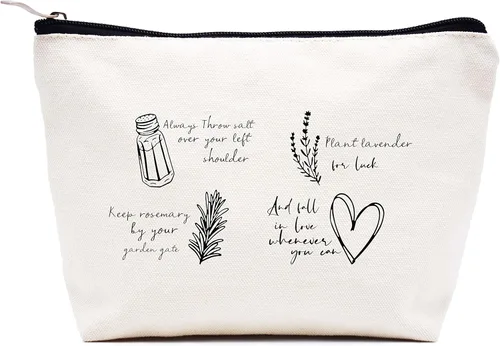 LIBIHUA Bolsa de maquillaje para mujer, bolsa de cosméticos regalos para ella, bolsa de viaje femenina