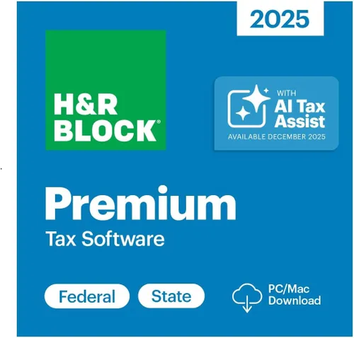 Miniatura 7 de H&R Block Tax Software Deluxe + State 2025 with Norton 360 Premium 2026 Ready Antivirus (10 Devices) Digital Bundle