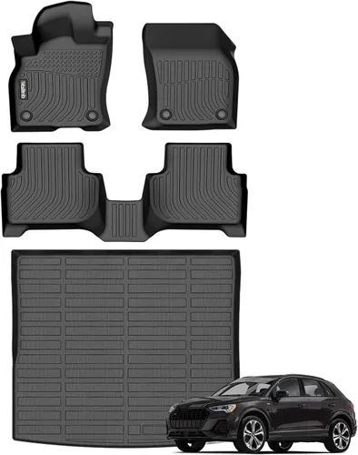 Miniatura 105 de Tapetes de piso para todo clima y forro de carga con respaldo para Chevrolet Suburban de 7 asientos 2021-2025 / GMC Yukon XL de 7 asientos