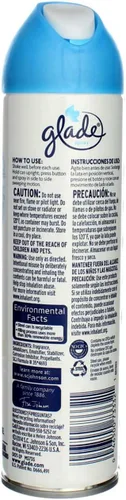 Miniatura 5 de Glade Clean Linen - Ambientador en aerosol de 8 onzas (paquete de 12)