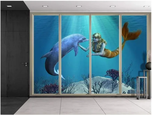 Miniatura 41 de Mural de pared, adhesivo removible, ideal para decoración del hogar
