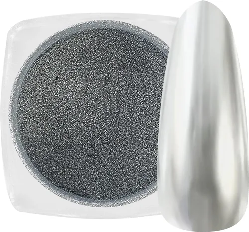 Miniatura 10 de Polvo de uñas cromado, 0.07 oz de polvo cromado para uñas, kit metálico de efecto espejo para decoración de uñas, manualidades de resina, etc.
