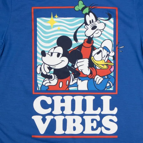 Miniatura 7 de Disney Mickey Mouse - Conjunto de 3 piezas para niños, camiseta de manga corta, camiseta de manga larga y pantalones deportivos, paquete de 3