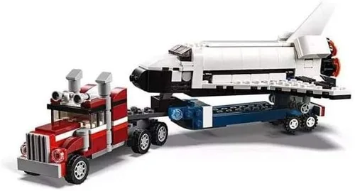 Miniatura 4 de LEGO Creator 31091 - Kit de construcción, 3 en 1, para transporte de carga (341 piezas)