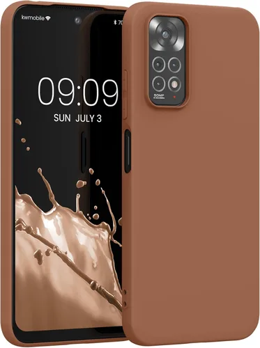Miniatura 107 de kwmobile Funda compatible con Xiaomi Redmi Note 11 / Note 11S - Funda protectora de silicona TPU suave y delgada - Azul Báltico