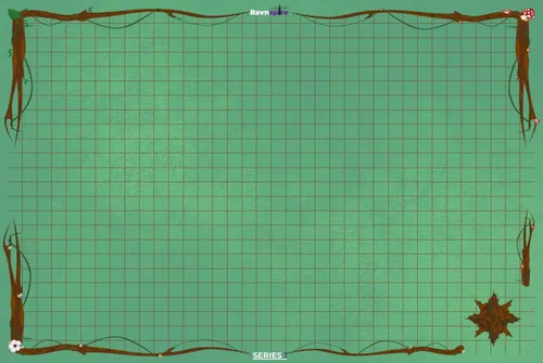 DND - Juego de 3 alfombrillas de batalla para juegos de rol RPG, ultradurable, no mancha, borrado en seco/húmedo, cuadrícula de batalla de vinilo