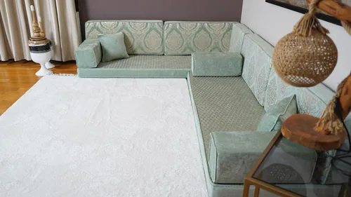 Miniatura 3 de arabicsofa Cojín de Piso Diwan Árabe – Juego de Asientos de Sofá Majlis Tradicional Árabe