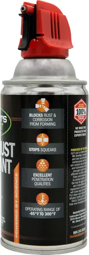 Miniatura 2 de Hot Shot's Secret Never Rust 9 oz – Spray lubricante antioxidante, aceite penetrante y protección contra la corrosión