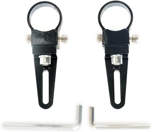 Abrazaderas de montaje de tubo de barra de toro de 1.25 pulgadas, soportes de montaje de barra de luz LED JIUHUAN soportes de montaje para jaula de