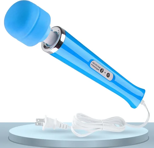 Miniatura 9 de AEVEONE Dispositivo de masaje personal - Masajeador de vibración de mano - Potente varita con cable - Lo mejor para viajar - El estrés mágico lejos