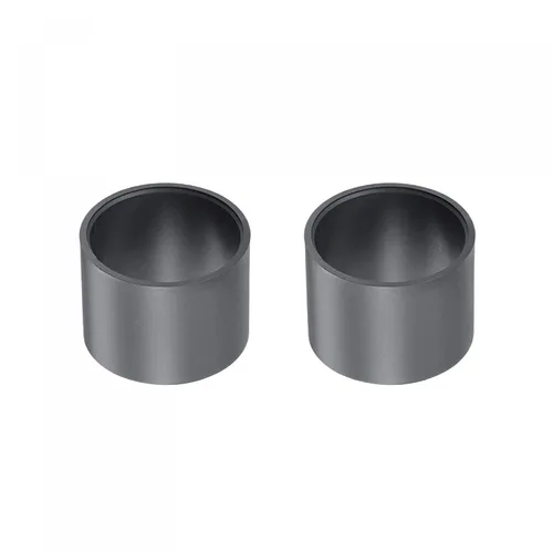 Miniatura 13 de uxcell Rodamientos de manga 0.197 in Diámetro 0.276 in OD 0.315 in Longitud POM Envueltos Bujes sin aceite Negro 2pcs