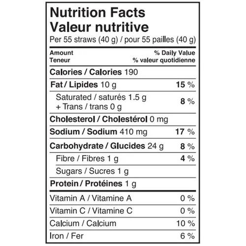 Miniatura 2 de Sensible Portions Veggie Straws, Zesty Ranch, 120g/4.2 oz. (Importado de Canadá)